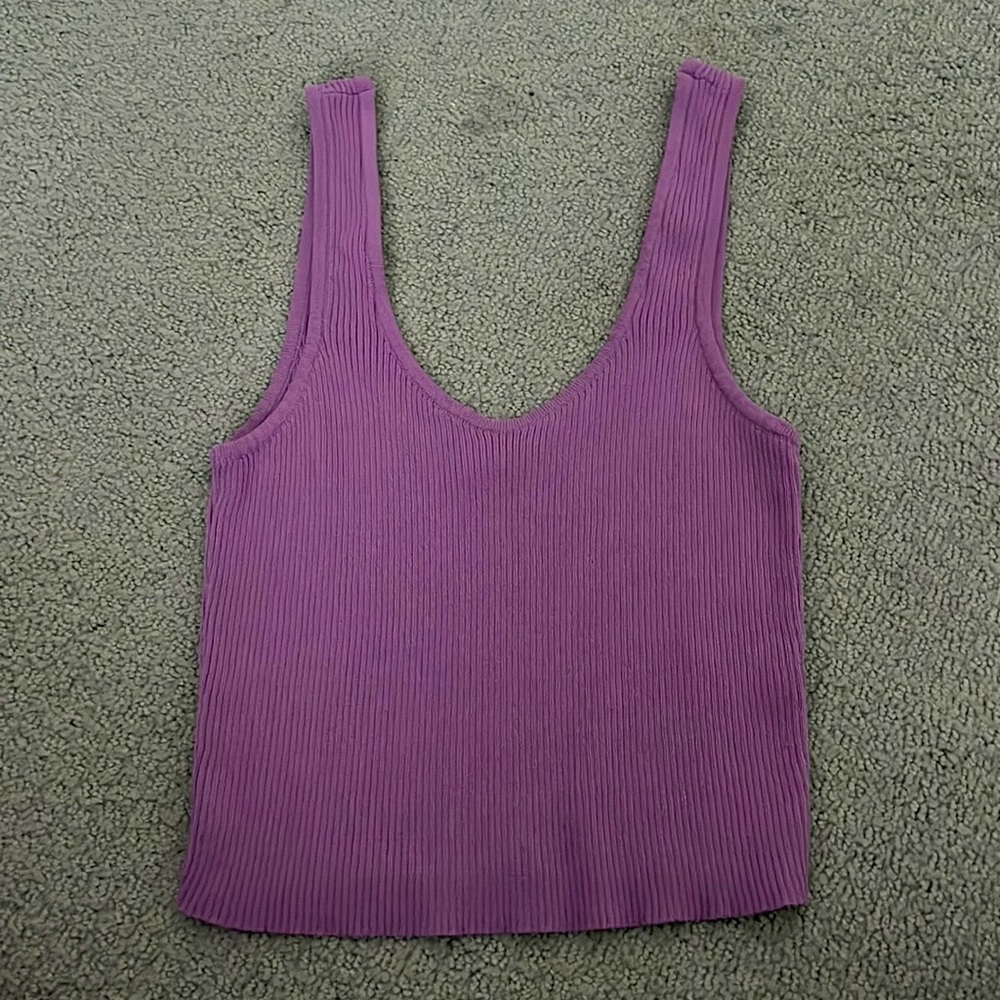pacsun purple tank top